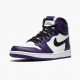 PK Shoes Air Jordan 1 Retro High OG Court Purple Court Purple/White-Black 555088-500