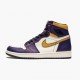 PK Shoes Air Jordan 1 Retro High OG Defiant SB LA to Chicago Purple/Sail University Gold Bl CD6578-507