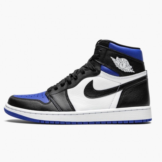 PK Shoes Air Jordan 1 Retro High OG Royal Toe Black/White/Game Royal/Black 555088-041