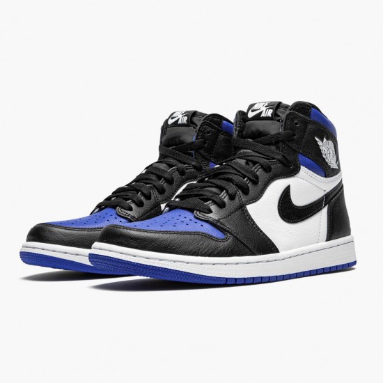 PK Shoes Air Jordan 1 Retro High OG Royal Toe Black/White/Game Royal/Black 555088-041