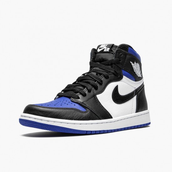 PK Shoes Air Jordan 1 Retro High OG Royal Toe Black/White/Game Royal/Black 555088-041