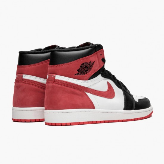 PK Shoes Air Jordan 1 Retro High OG Track Red Summit White/Track Red/Black 555088-112