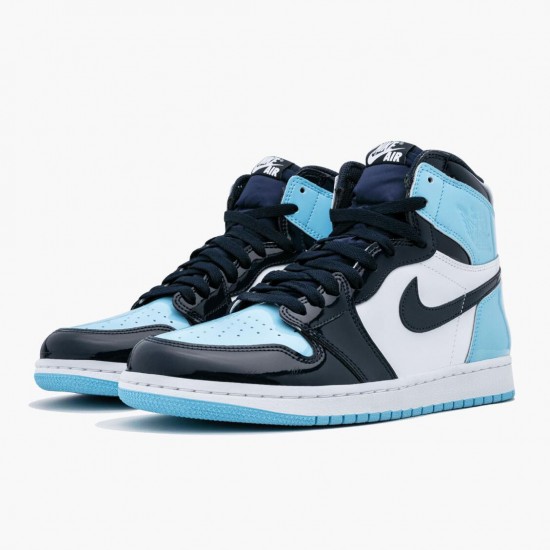 PK Shoes Air Jordan 1 Retro High Og Blue Chill Obsidian/Blue Chil/White CD0461-401