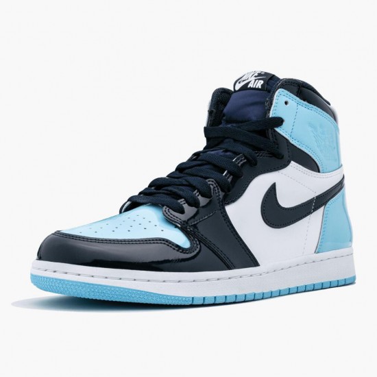 PK Shoes Air Jordan 1 Retro High Og Blue Chill Obsidian/Blue Chil/White CD0461-401