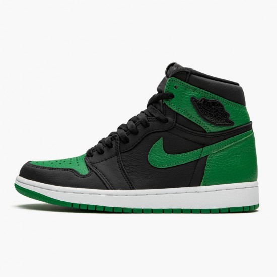 PK Shoes Air Jordan 1 Retro High Pine Green Black/White/Pine Green/Gym Red 555088-030