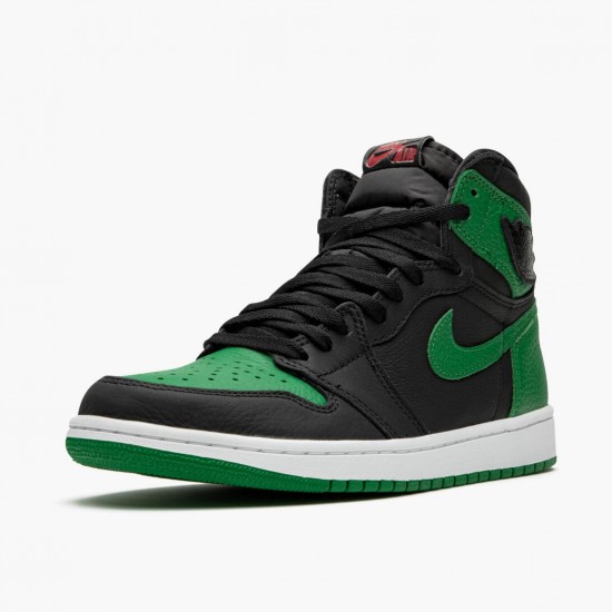 PK Shoes Air Jordan 1 Retro High Pine Green Black/White/Pine Green/Gym Red 555088-030