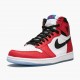 PK Shoes Air Jordan 1 Retro High Spider Man Origin Story Gym Red/Black White/Photo Blue 555088-602