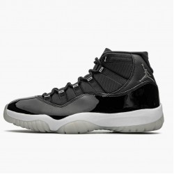 PK Shoes Air Jordan 11 Retro 25th Anniversary Black/Clear/White/Metallic Silver CT8012-011