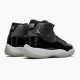 PK Shoes Air Jordan 11 Retro 25th Anniversary Black/Clear/White/Metallic Silver CT8012-011