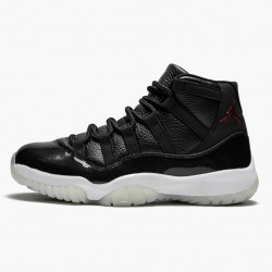 PK Shoes Air Jordan 11 Retro 72 10 Black Gym Red White Anthracite Black Black/Black-Varsity Red 378037-002