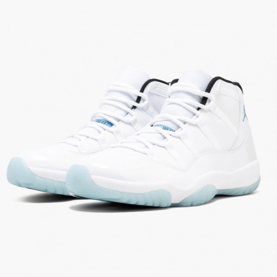 PK Shoes Air Jordan 11 Retro Legend Blue 2014 White/Legend Blue/Black 378037-117