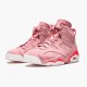 PK Shoes Air Jordan 6 Retro Aleali May Rust Pink/Bright Crimson Black CI0550-600