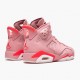 PK Shoes Air Jordan 6 Retro Aleali May Rust Pink/Bright Crimson Black CI0550-600