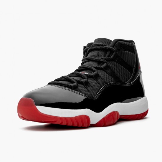 PK Shoes Air Jordan 11 Retro Bred 2019 Black/White/Varsity Red 378037-061