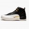 PK Shoes Air Jordan 12 Retro 2019 CNY Chinese New Year Black/Sail-Metallic Gold-True Red CI2977-006