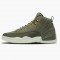 PK Shoes Air Jordan 12 Retro Chris Paul Class of 2003 Olive Canvas/Black-Sail 130690-301