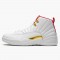 PK Shoes Air Jordan 12 Retro FIBA White/University Red/Metallic 130690-107