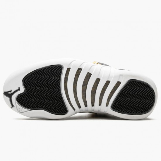 PK Shoes Air Jordan 12 Retro Reptile Black/Metallic Gold/White AO6068-007