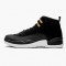 PK Shoes Air Jordan 12 Retro Reverse Taxi Black/Gold White 130690-017