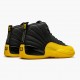 PK Shoes Air Jordan 12 Retro University Gold Black/Black/University Gold 130690-070