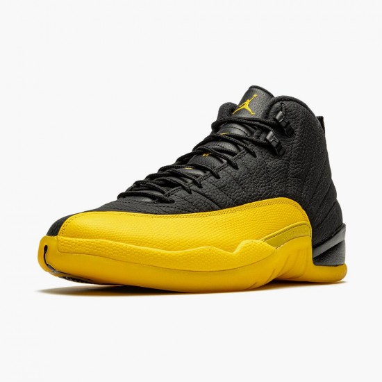 PK Shoes Air Jordan 12 Retro University Gold Black/Black/University Gold 130690-070