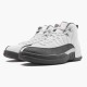 PK Shoes Air Jordan 12 Retro White Dark Grey White/Dark Grey/Gym Red 130690-160