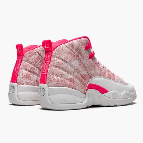 PK Shoes Air Jordan 12 Retro GS Arctic Pink White/Arctic Punch/Hyper Pink 510815-101