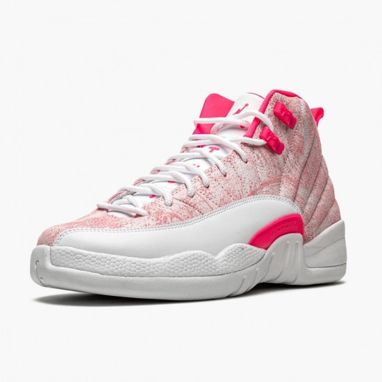 PK Shoes Air Jordan 12 Retro GS Arctic Pink White/Arctic Punch/Hyper Pink 510815-101