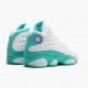 PK Shoes Air Jordan 13 Retro Aurora Green White/Soar Aurora Green Digita 439358-100