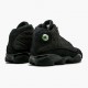 PK Shoes Air Jordan 13 Retro Black Cat Black 414571-011