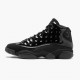 PK Shoes Air Jordan 13 Retro Cap and Gown Black 414571-012