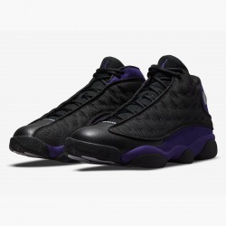 PK Shoes Air Jordan 13 Retro Court Purple Black/Court Purple-White DJ5982-015