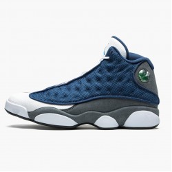 PK Shoes Air Jordan 13 Retro Flint Navy/Flint Grey/White Universi 414571-404