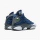 PK Shoes Air Jordan 13 Retro Flint Navy/Flint Grey/White Universi 414571-404