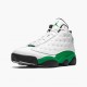 PK Shoes Air Jordan 13 Retro Lucky Green White/Black/Lucky Green DB6537-113