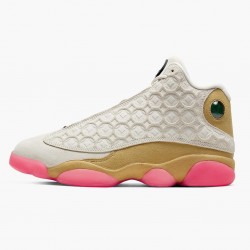 PK Shoes Air Jordan 13 Retro Chinese New Year Ivory/Black/Digital Pink Club CW4409-100