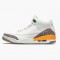 PK Shoes Air Jordan 3 Retro Laser Orange White/Laser Orange-Cement Grey CK9246-108