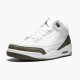 PK Shoes Air Jordan 3 Retro Mocha White/Chrome/Dark Mocha 136064-122