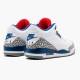 PK Shoes Air Jordan 3 Retro OG True Blue White/Fire Red True Blue 854262-106