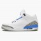 PK Shoes Air Jordan 3 Retro UNC White/Valor Blue Tech Gray CT8532-104