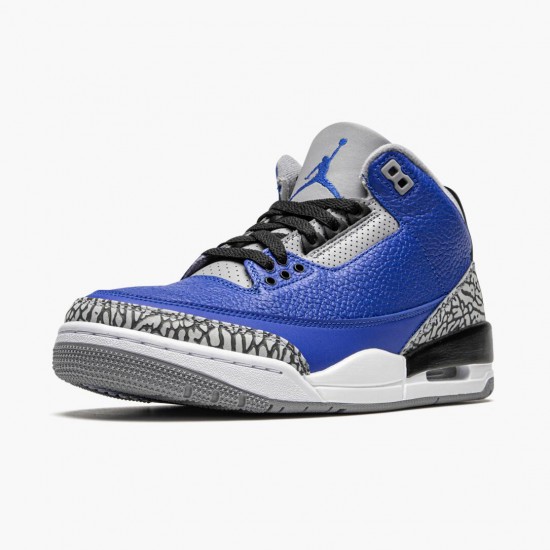 PK Shoes Air Jordan 3 Retro Varsity Royal Cement Varsity Royal/Varsity Royal CT8532-400