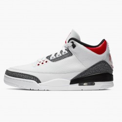 PK Shoes Air Jordan 3 SE DNM Fire Red White/Fire Red/Black CZ6433-100