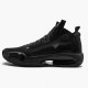 PK Shoes Air Jordan 34 PE "Black Cat" Black/Black Dark/Smoke Grey BQ3381-034