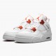 PK Shoes Air Jordan 4 Retro Metallic Orange White/Team Orange Metallic Sil CT8527-118