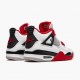 PK Shoes Air Jordan 4 Retro OG GS Fire Red 2020 White/Fire Red/Black Tech Grey 408452-160