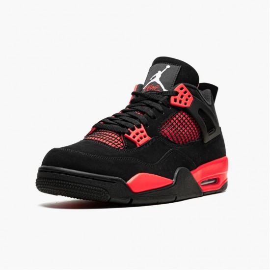 PK Shoes Air Jordan 4 Retro Red Thunder Black/Multi-Color/Multi-Color/Crimson CT8527-016