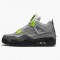 PK Shoes Air Jordan 4 Retro SE 95 Neon Cool Grey/Volt Wolf Grey Anthr CT5342-007