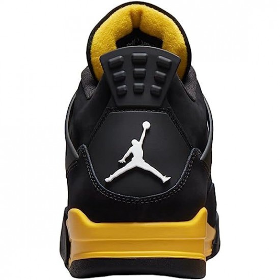 PK Shoes Air Jordan 4 Retro Thunder 2023 Black/Tour Yellow DH6927-017