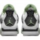 PK Shoes Air Jordan 4 Retro White Oil Green Dark Ash White/Seafoam/Dark Ash/Neutral Grey AQ9129-103