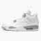 PK Shoes Air Jordan 4 Retro White Oreo White/Gray CT8527-100